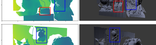 Trigonometric moments for editable structured light range finding